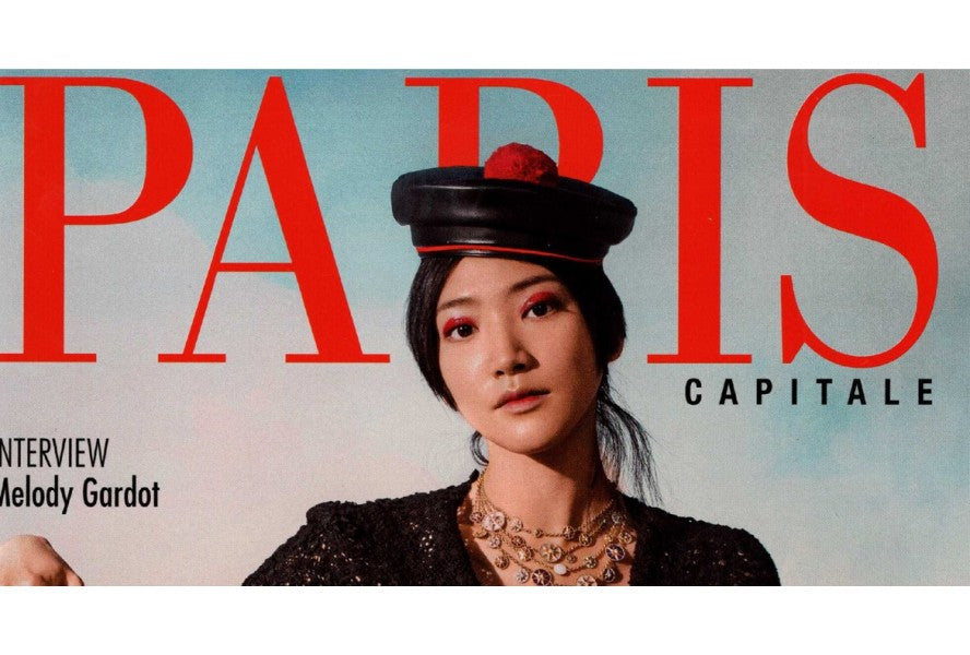 Le tapis Bliss bleu dans Paris Capitale