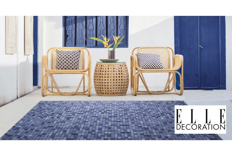 Le tapis Vinyle POOL dans ELLE DECORATION