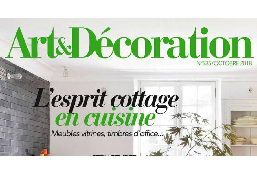 Le tapis Résonance dans la rubrique "air du temps" du magazine