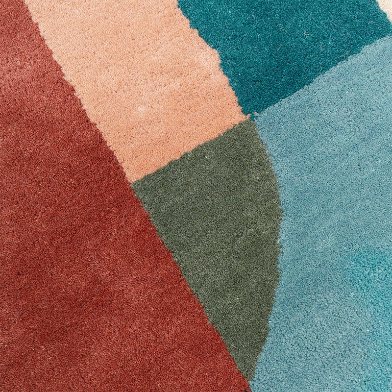 Tapis bleu nuit Pluriel