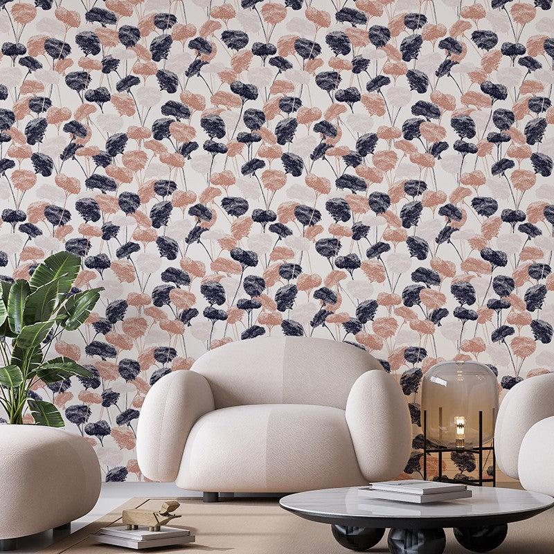 Papier peint terracotta Parafleur