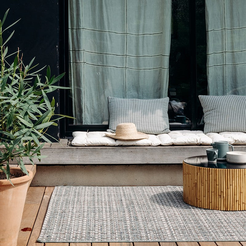 Tapis extérieur multicolore