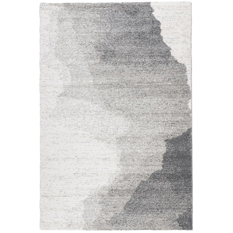 Tapis gris design contemporain
