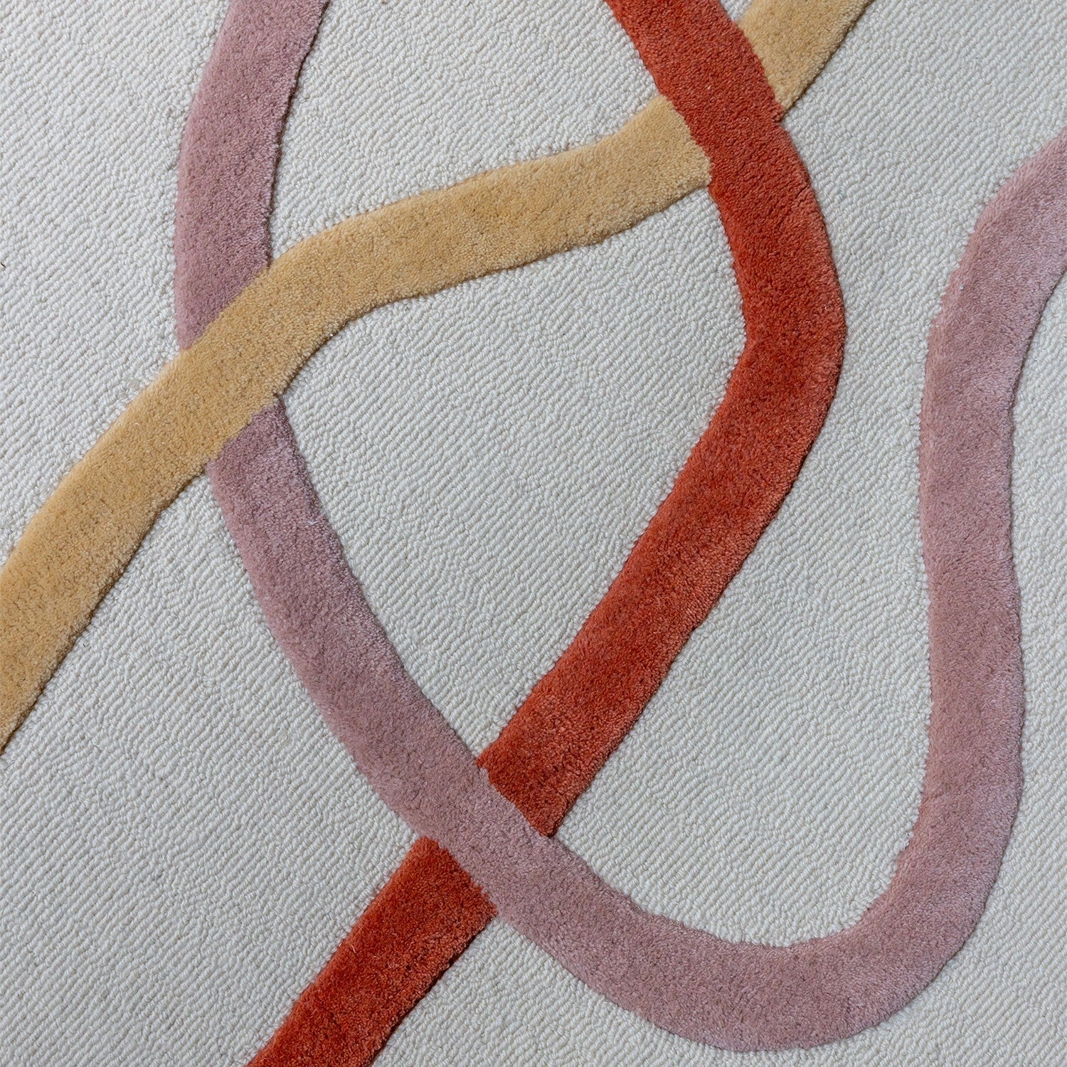 Rug multicolor Loop