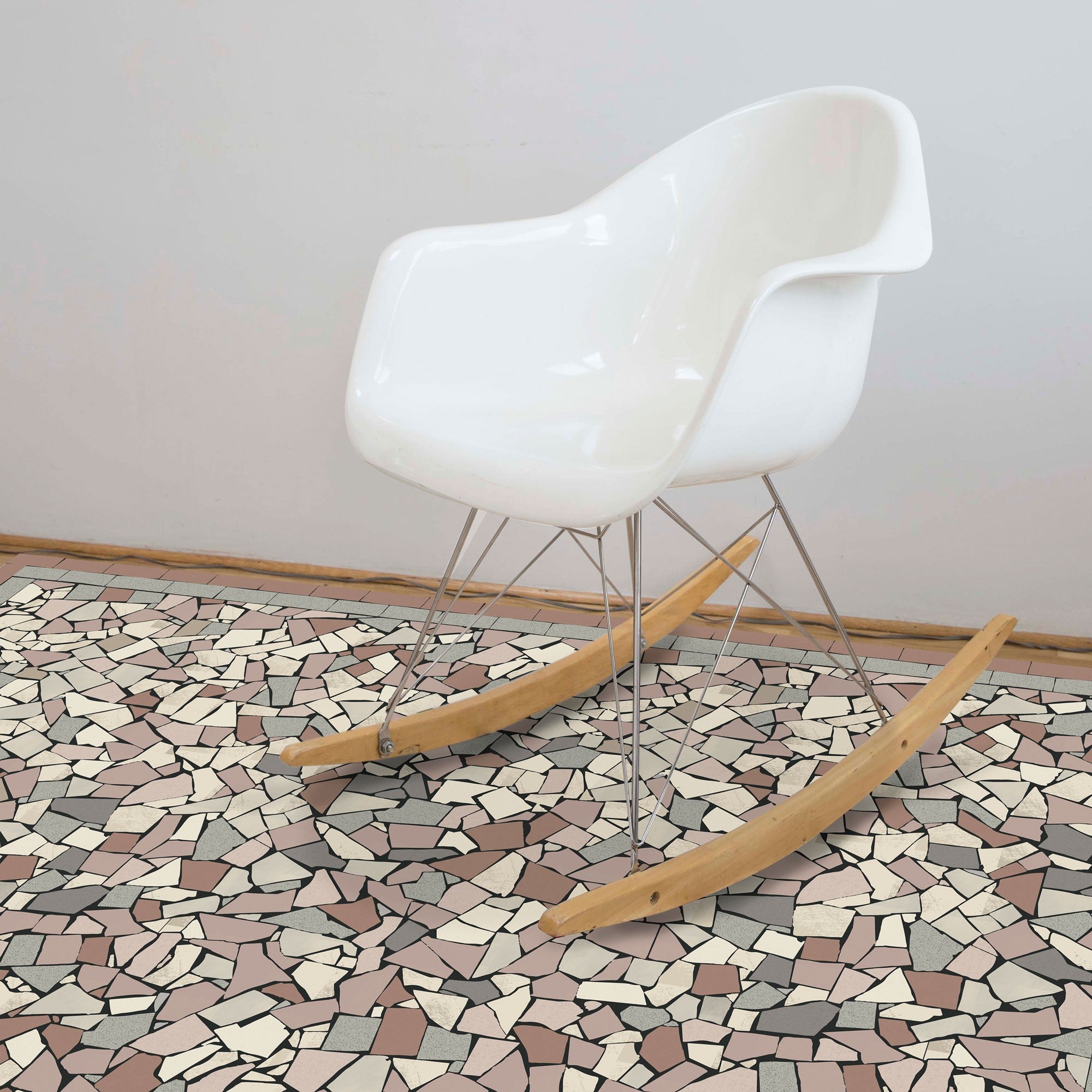 Tapis vinyle mosaique Sienna