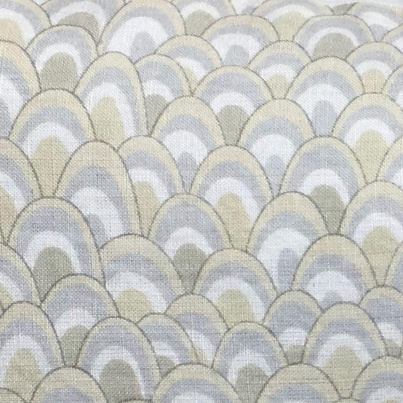 Housse de Coussin Écaille beige
