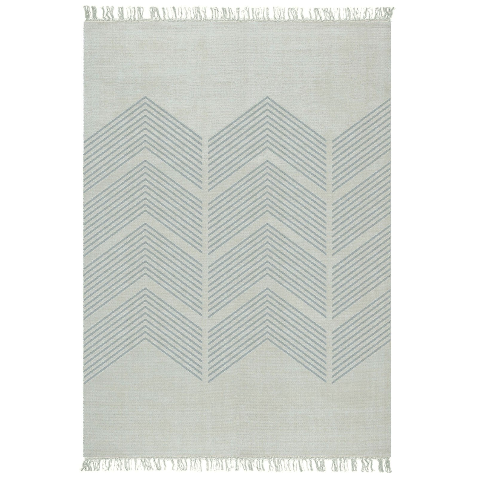 Rug Zig Zag grey