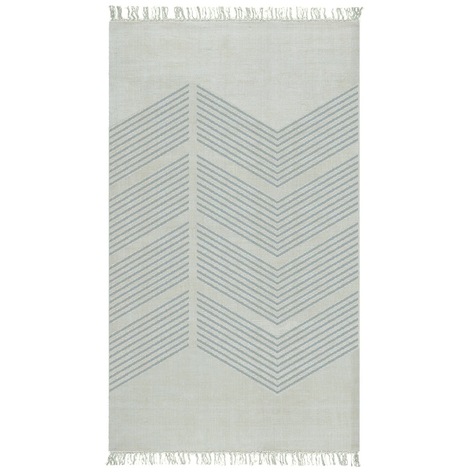 Rug Zigzag gris