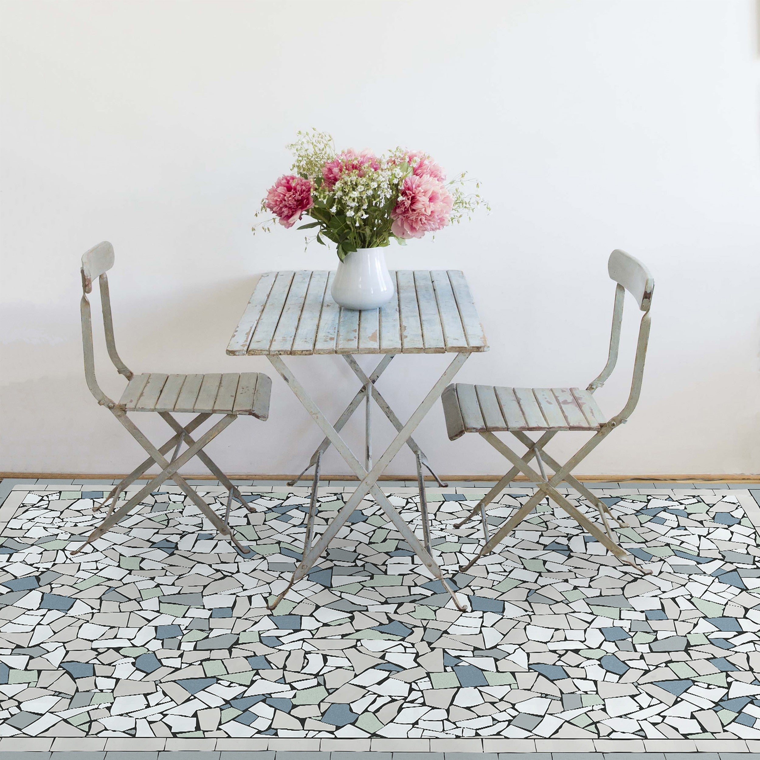 Tapis vinyle mosaique Sicilia