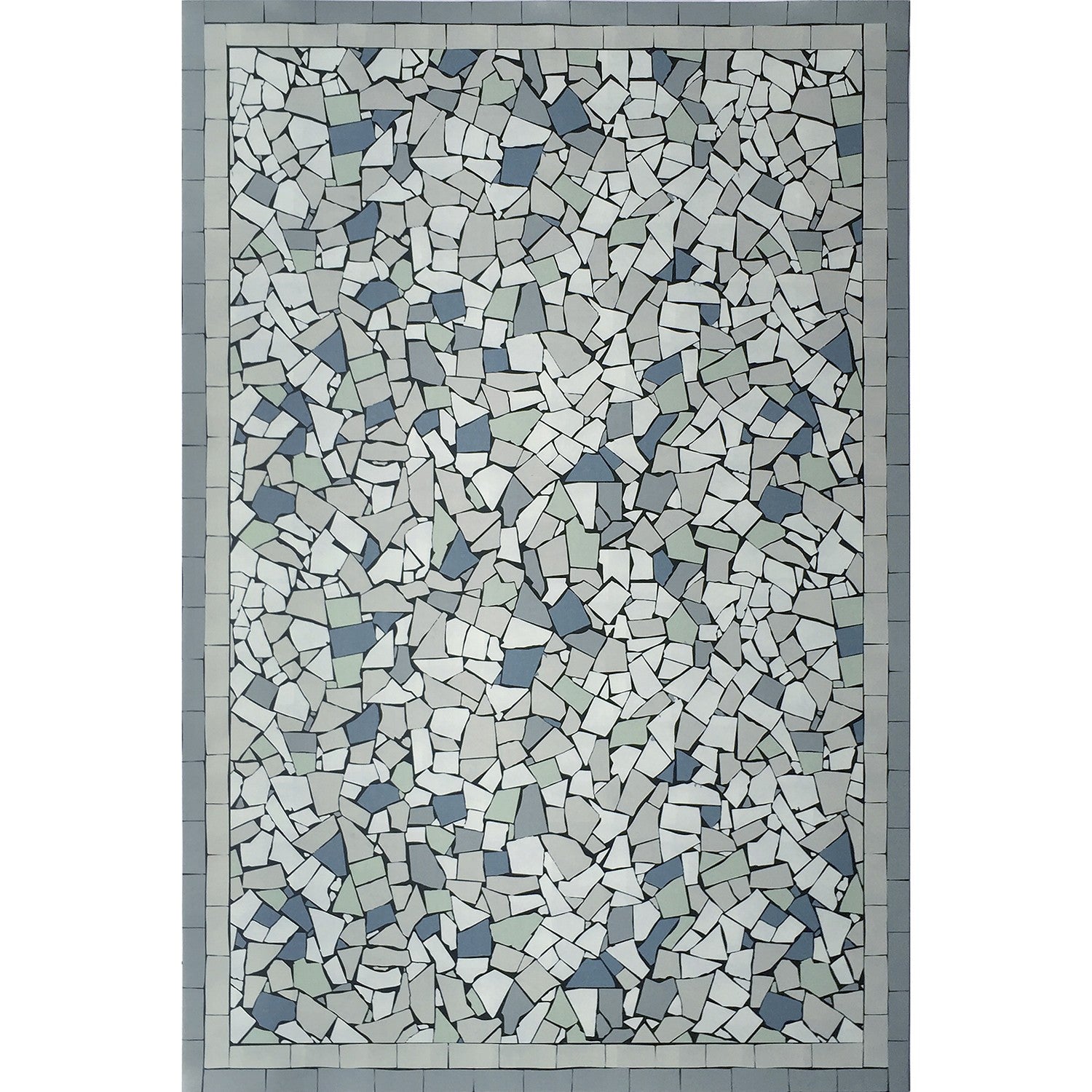Tapis vinyle mosaique Sicilia