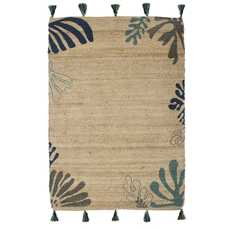 Rug MATEHO, blue green