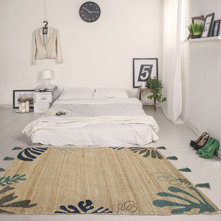 Rug MATEHO, blue green