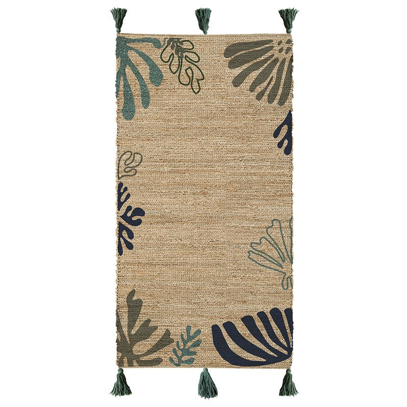 Rug MATEHO, blue green