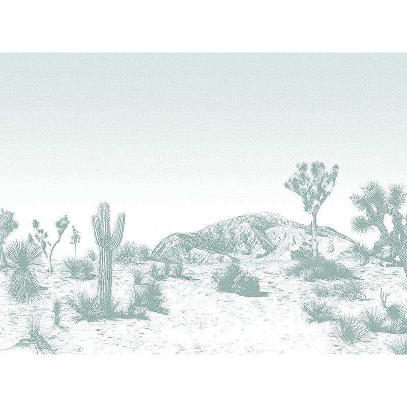 Papier peint panoramique vert Arizona