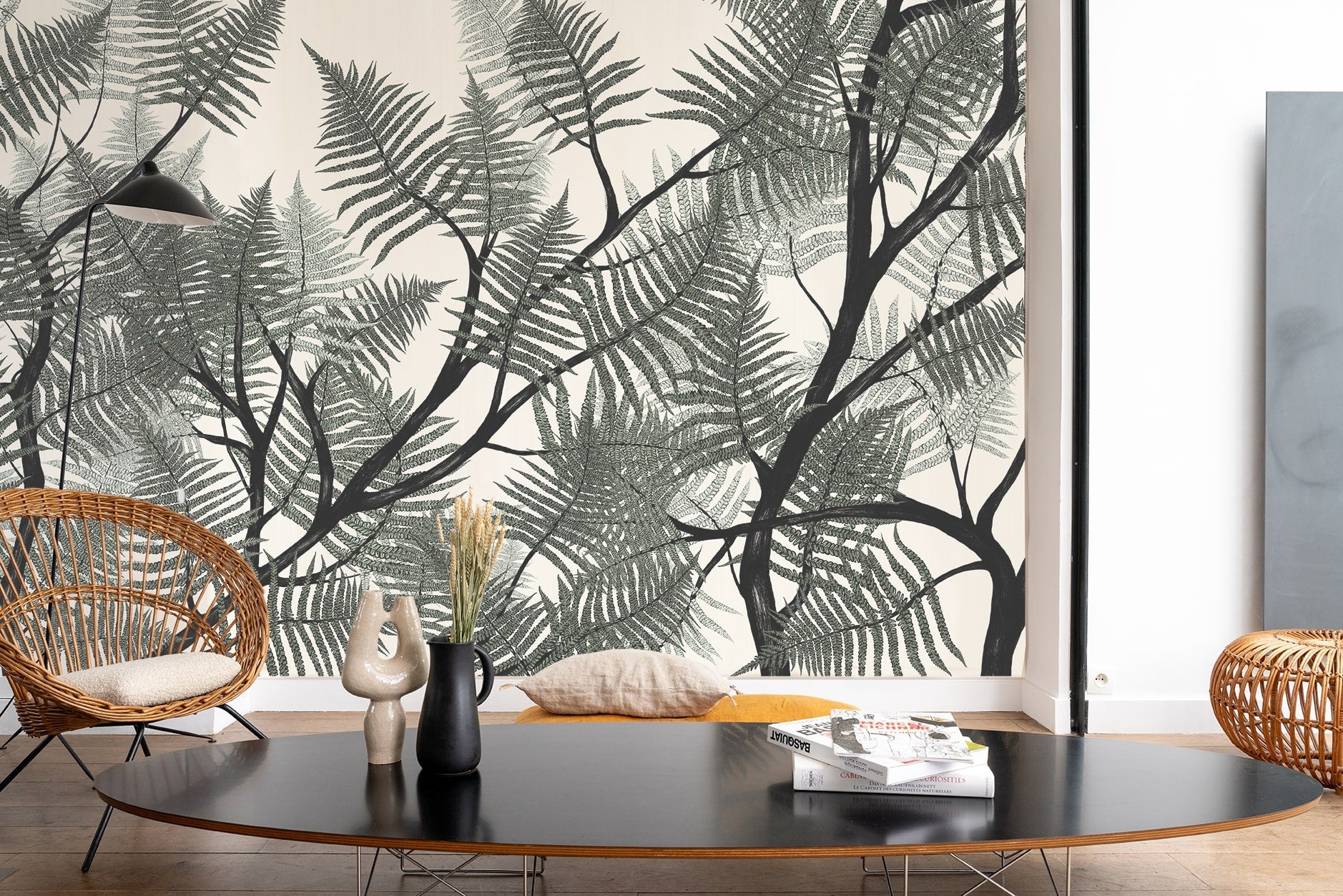 Papier peint panoramique feuillage Luxuriance