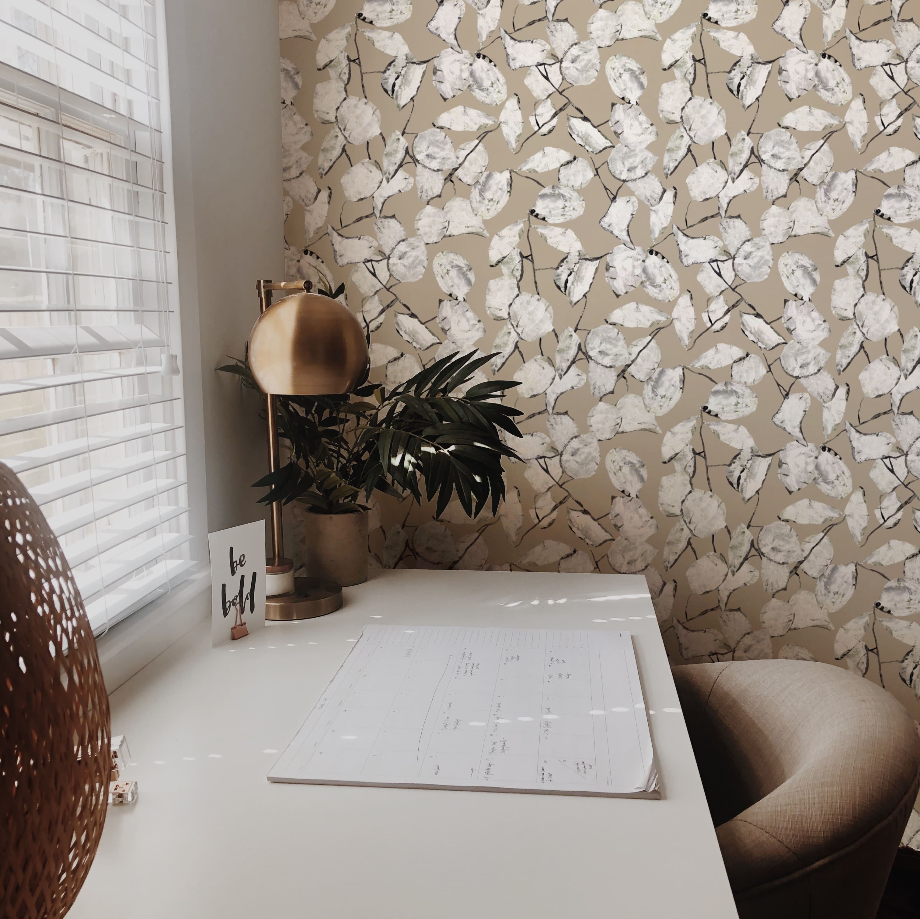 Wallpaper Monnaie de Pape beige