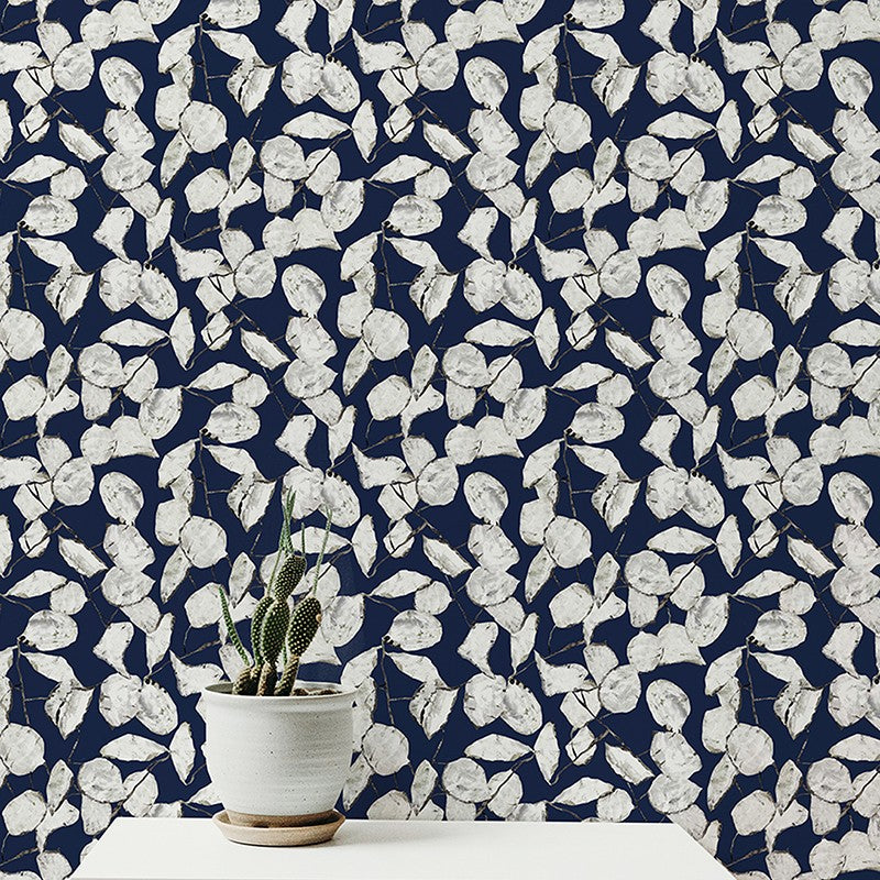 Wallpaper Monnaie de Pape navy