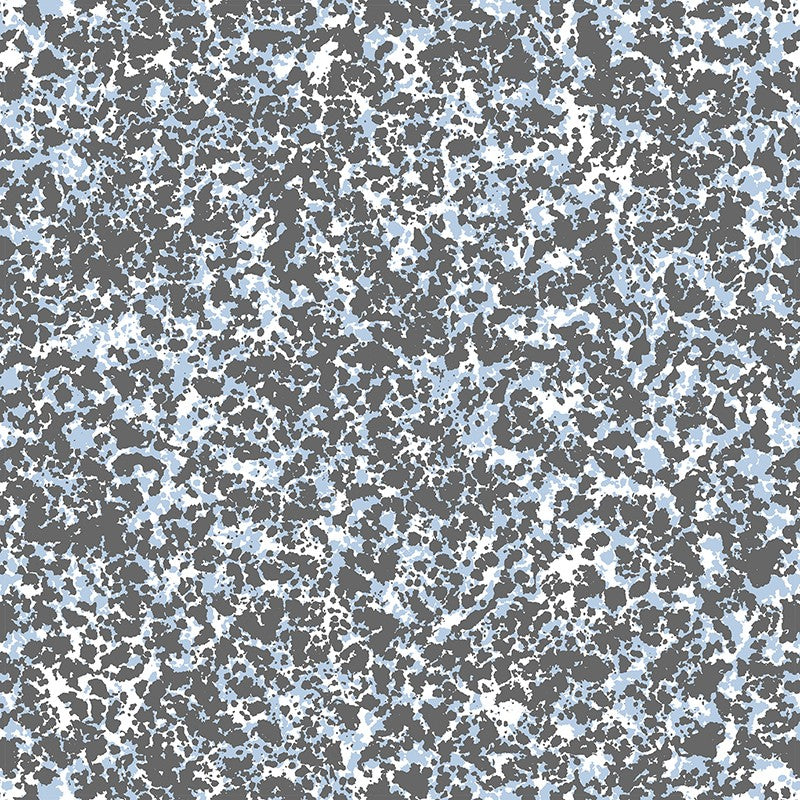 Papier peint Beaux Arts bleu