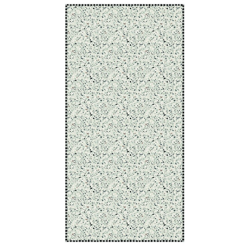 Design rug TERRAZZO pastel green