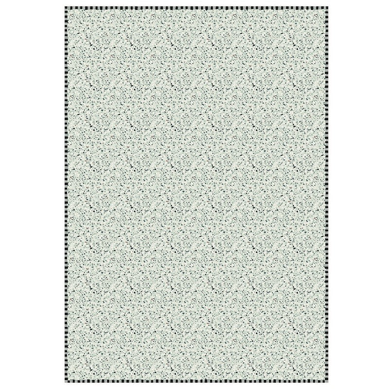 Design rug TERRAZZO pastel green
