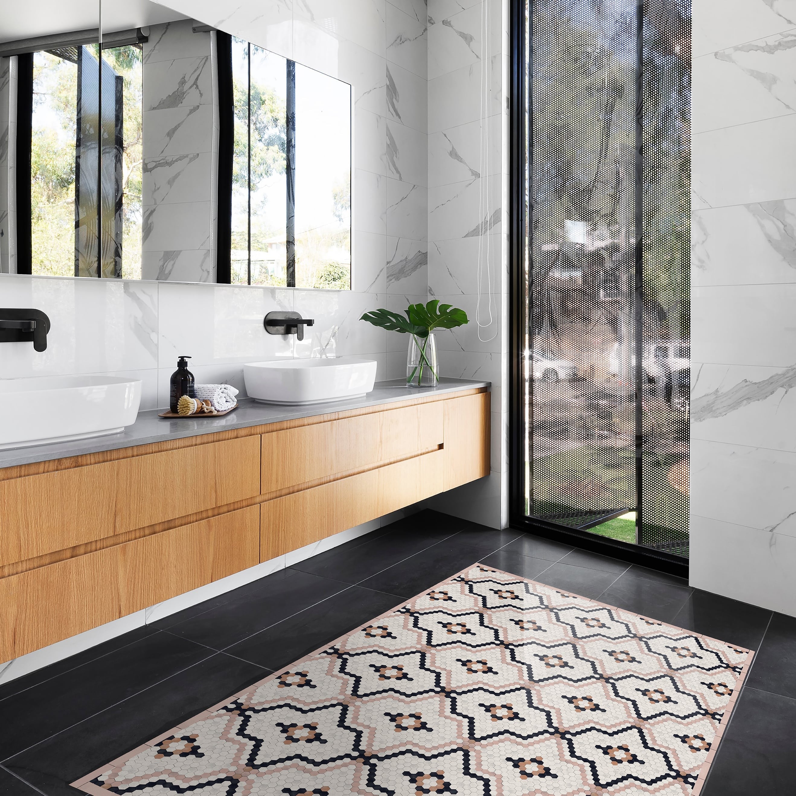 Design rug TOMETTES beige