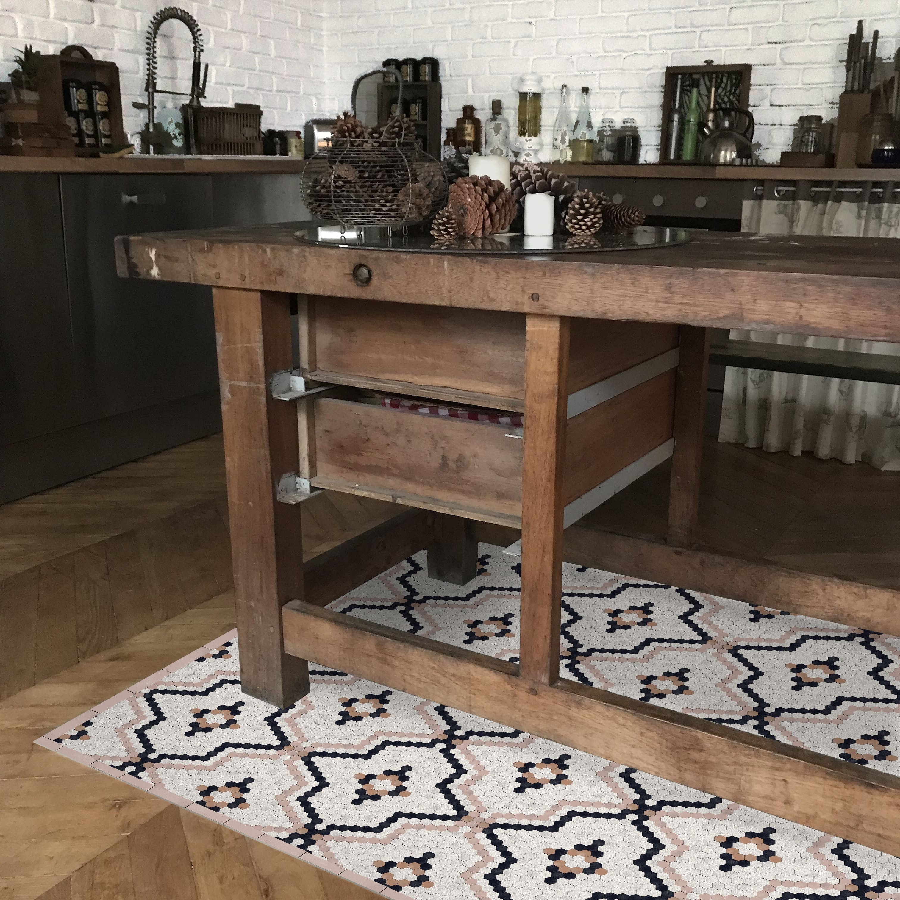 Design rug TOMETTES beige