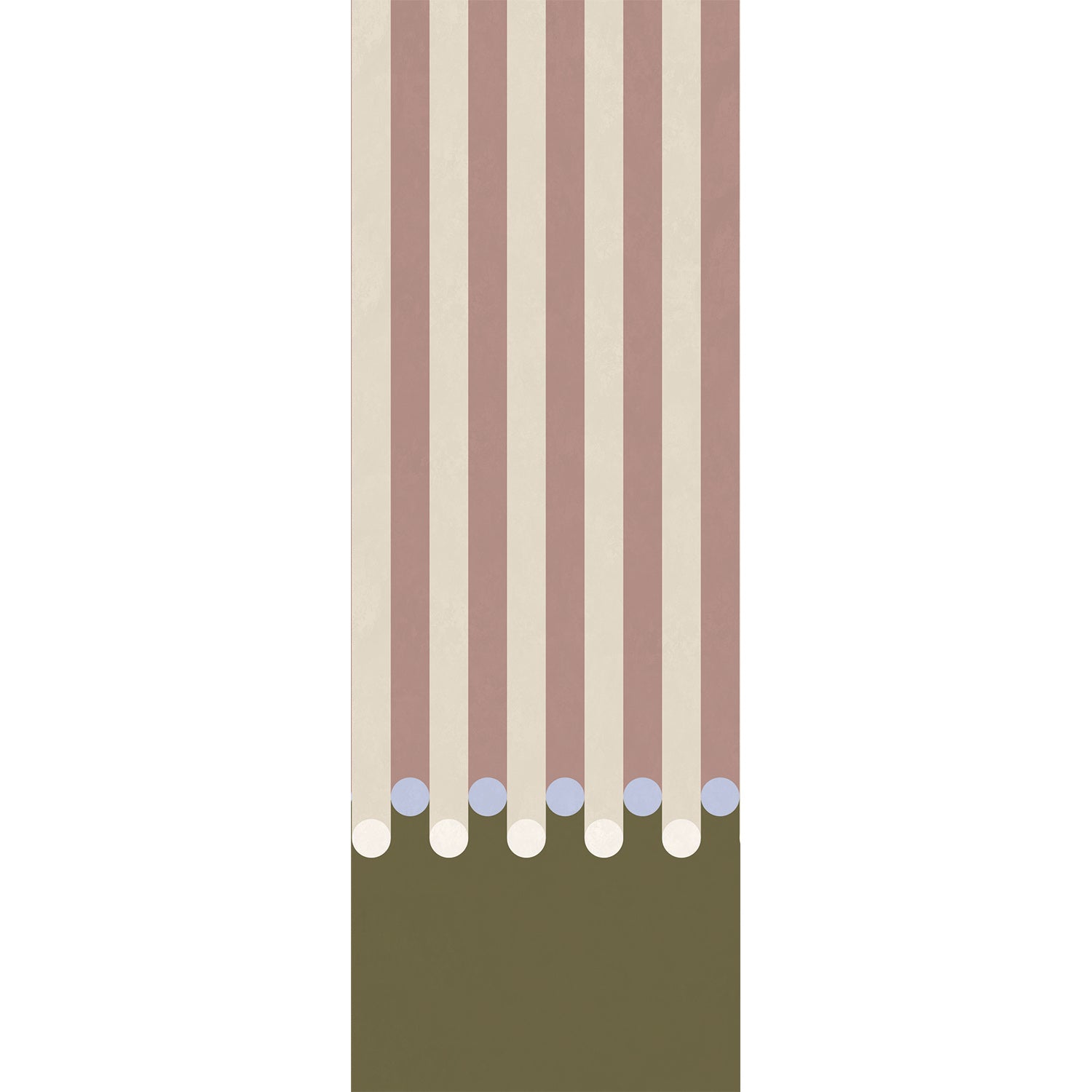 Papier peint kaki Dott