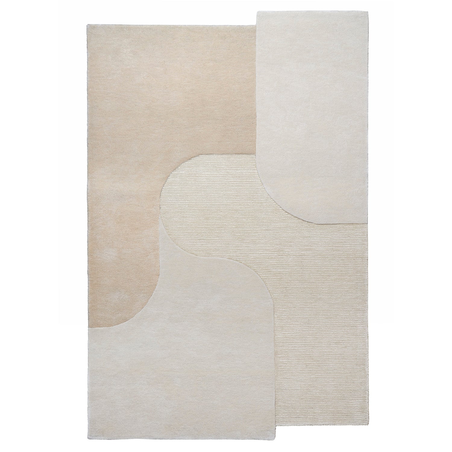 Tapis blanc Dune