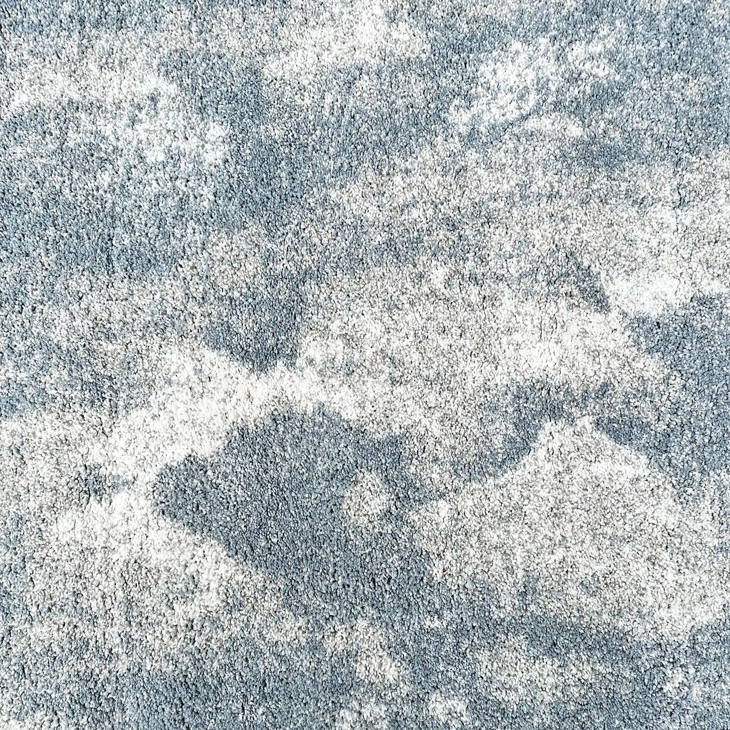 Tapis bleu et gris dégradé