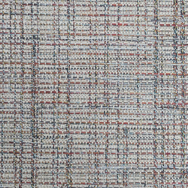 Tapis extérieur multicolore effet tweed