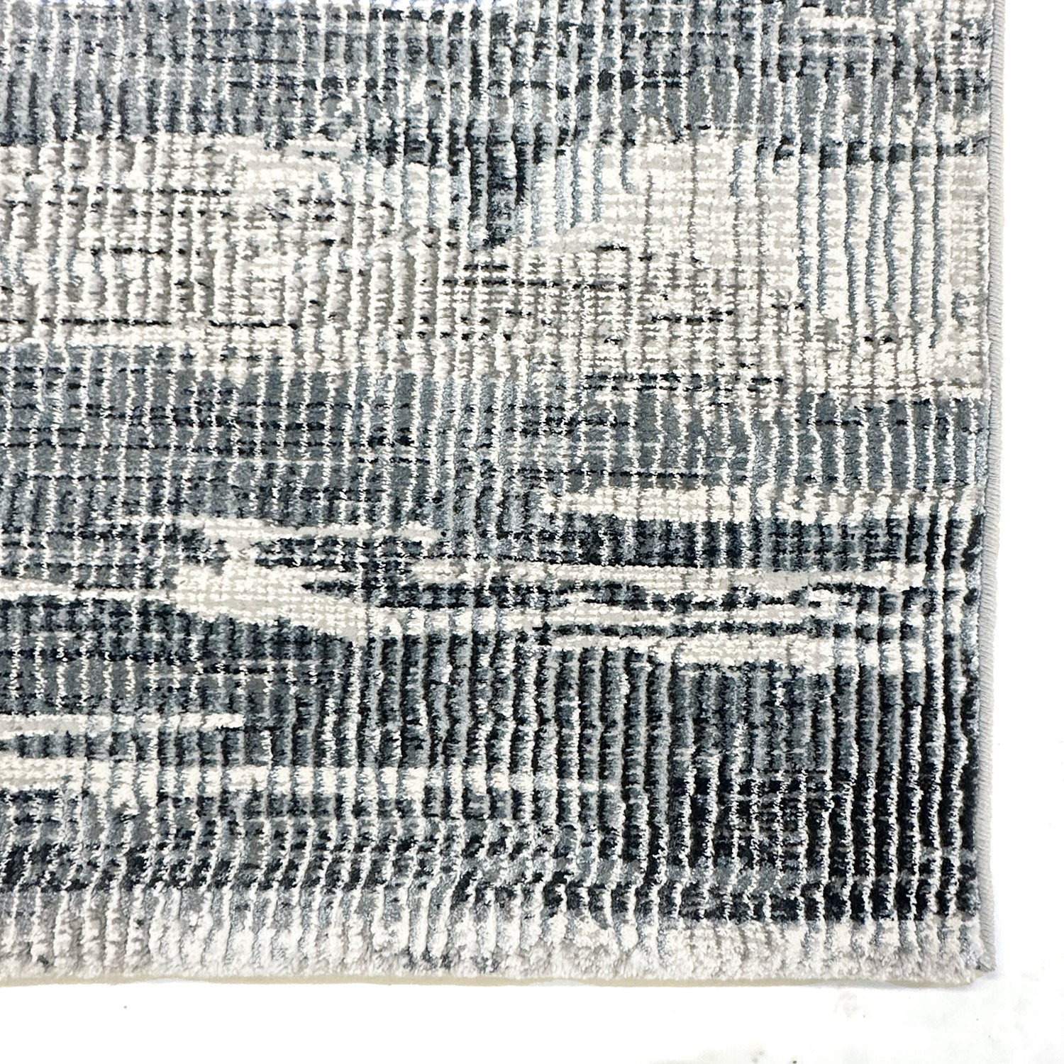 Tapis dégradé gris et bleu ciel