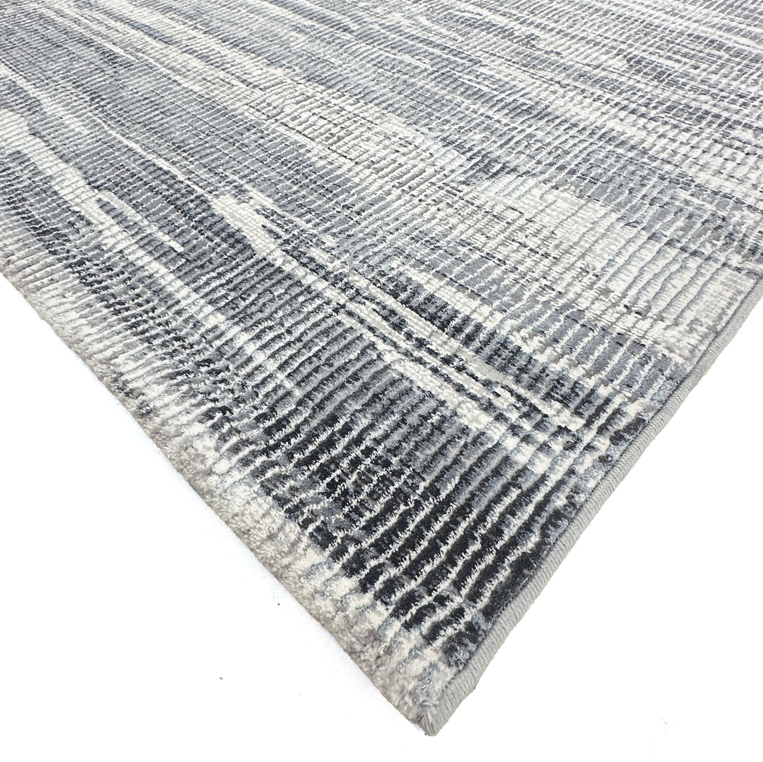Tapis dégradé gris et bleu ciel