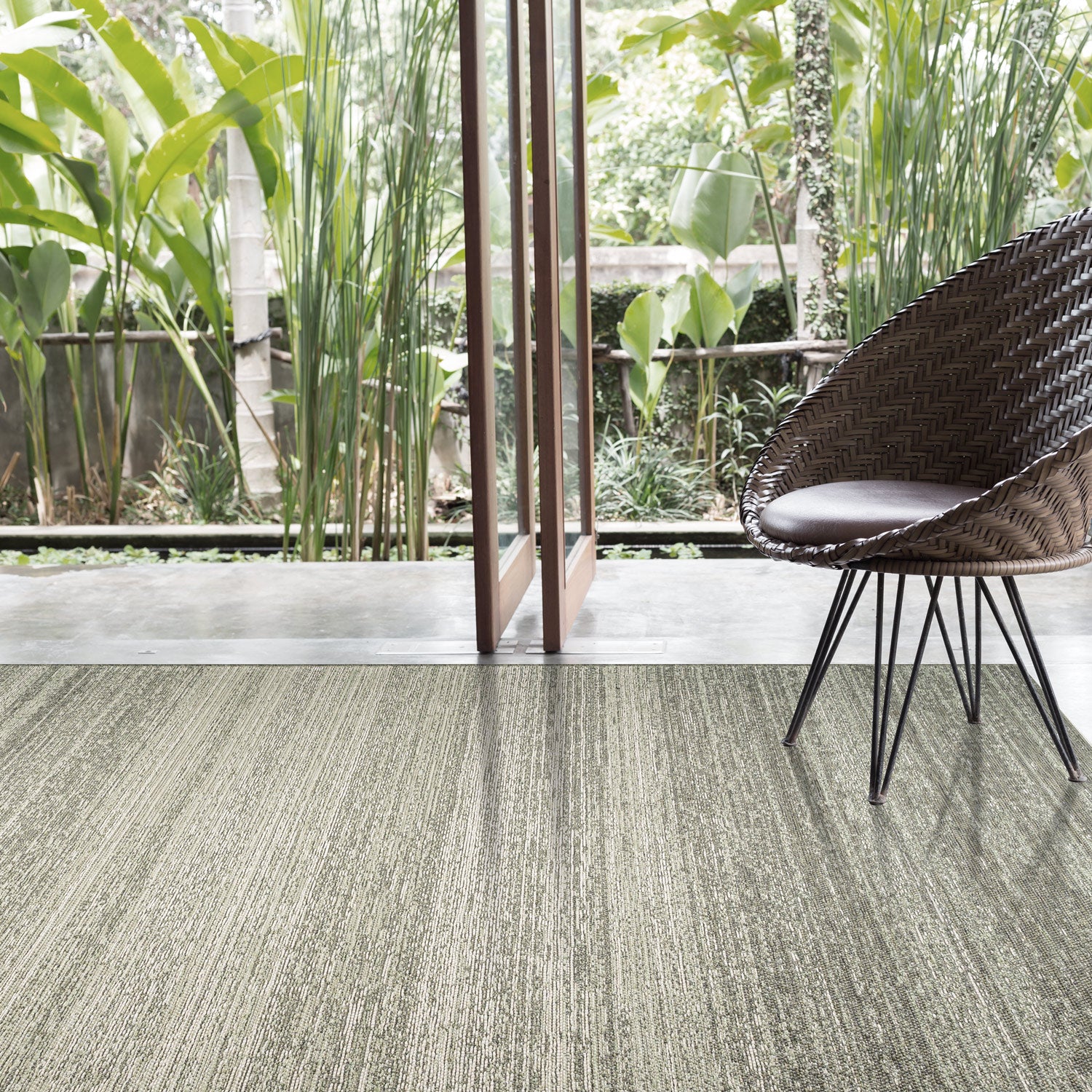 Green Nuances rug