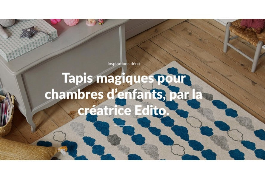 La créatrice d'Edito propose une capsule inédite pour les enfants chez Saint Maclou