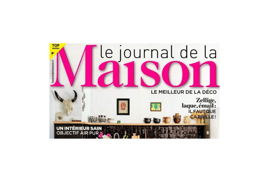 Les papier peint Fougères rouge et Arizona Sépia dans JOURNAL DE LA MAISON