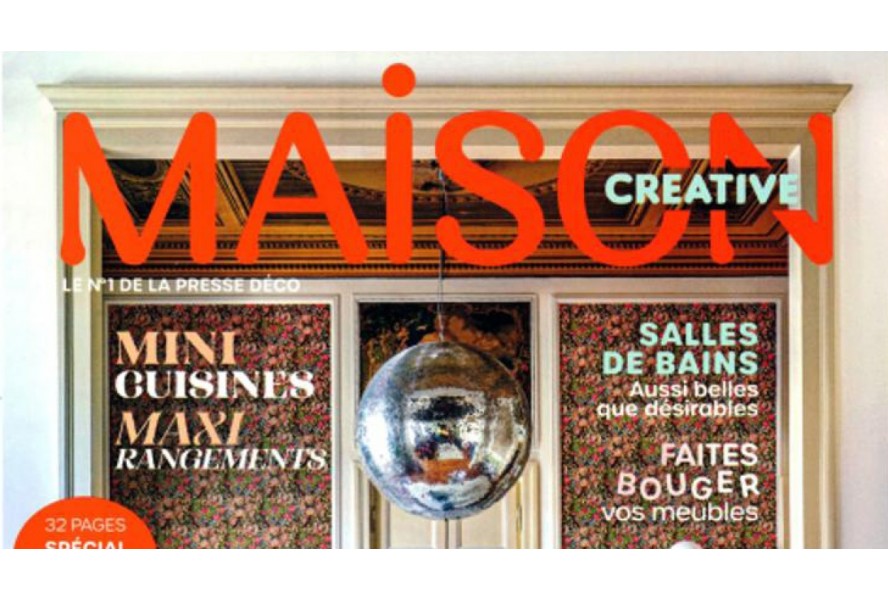Le tapis bleu Echo dans Maison Créative