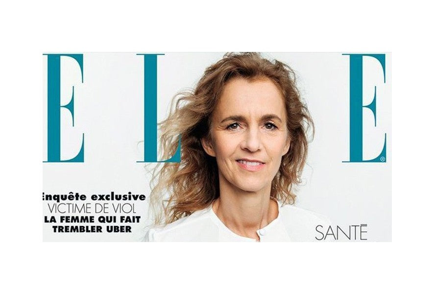 Le papier peint Pensée Abstraite dans Elle Magazine