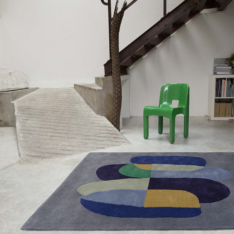 Tapis en laine de Nouvelle-Zélande, haute qualité, motif multicolore