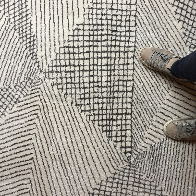 Rug grey Polymagoo