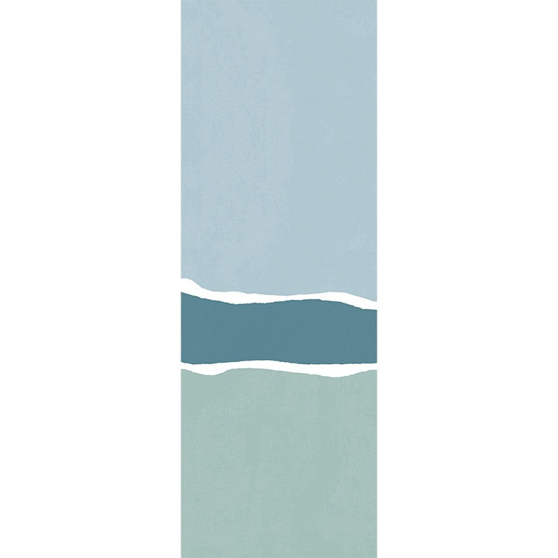 Papier peint bleu/vert Trio