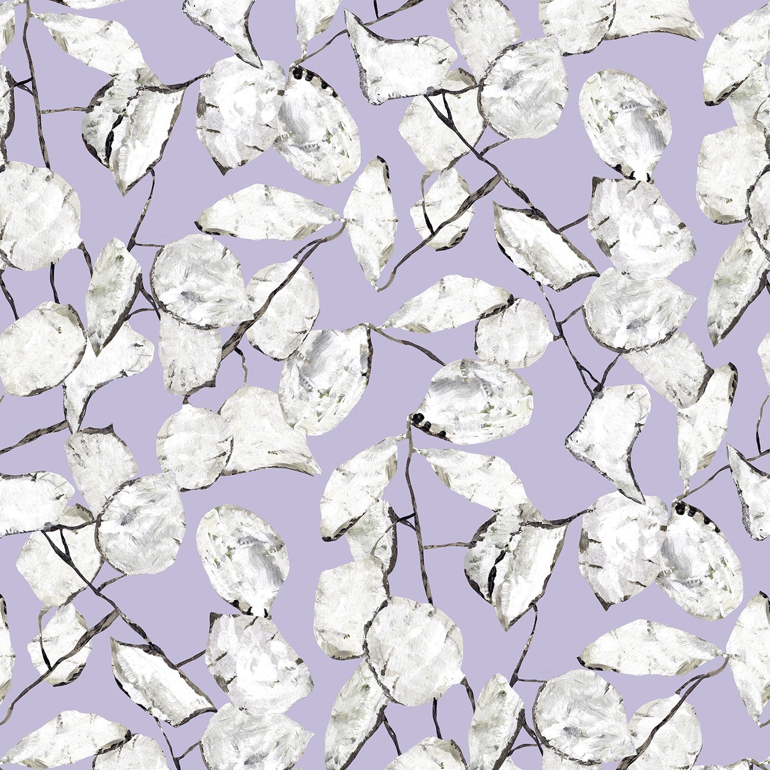 Papier peint lilas Monnaie de Pape