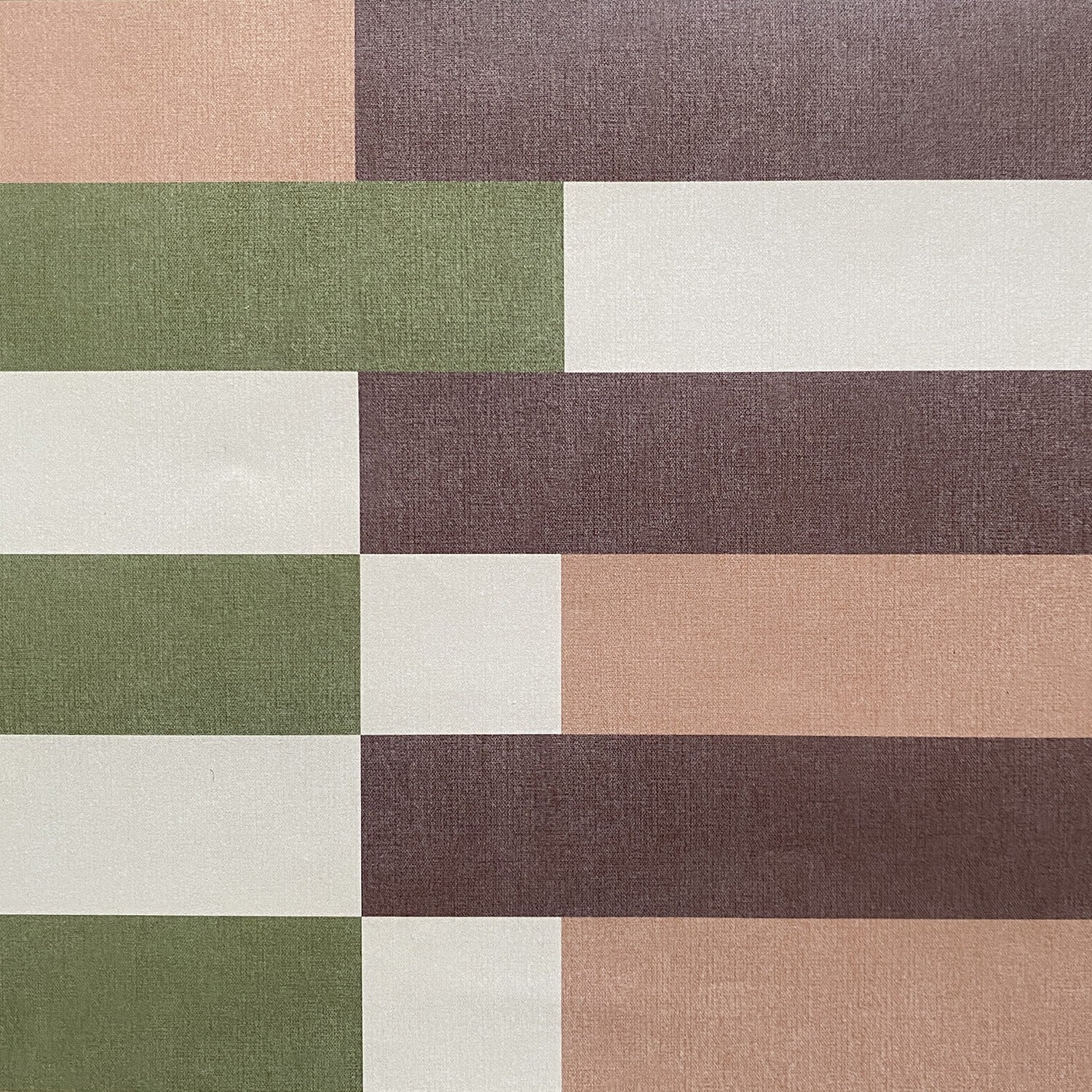 Papier peint terracotta Bauhaus