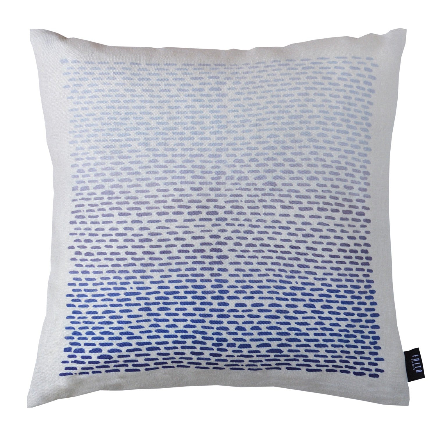 Coussin Rainbow Bleu