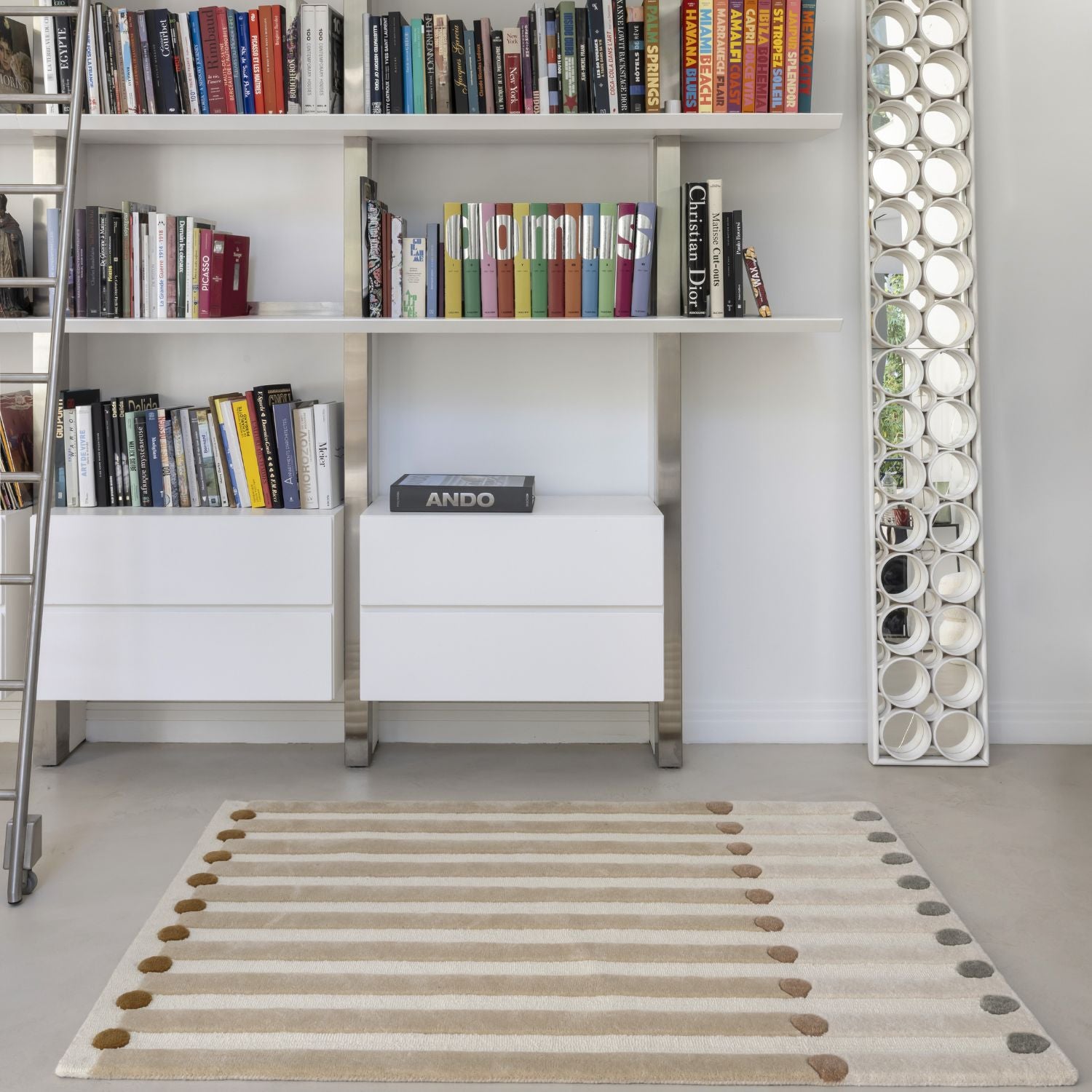 Tapis beige DOTT