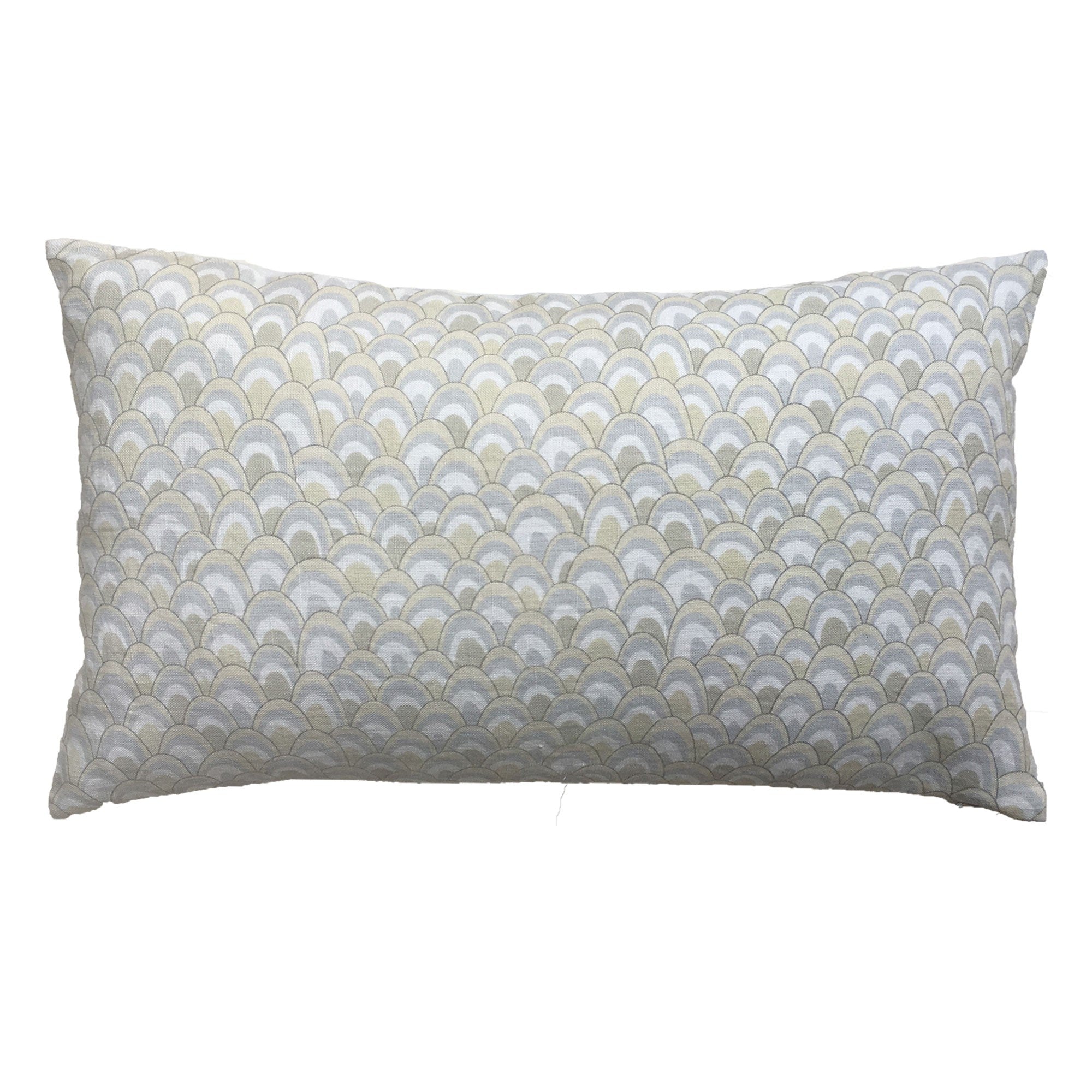 Housse de Coussin Écaille beige