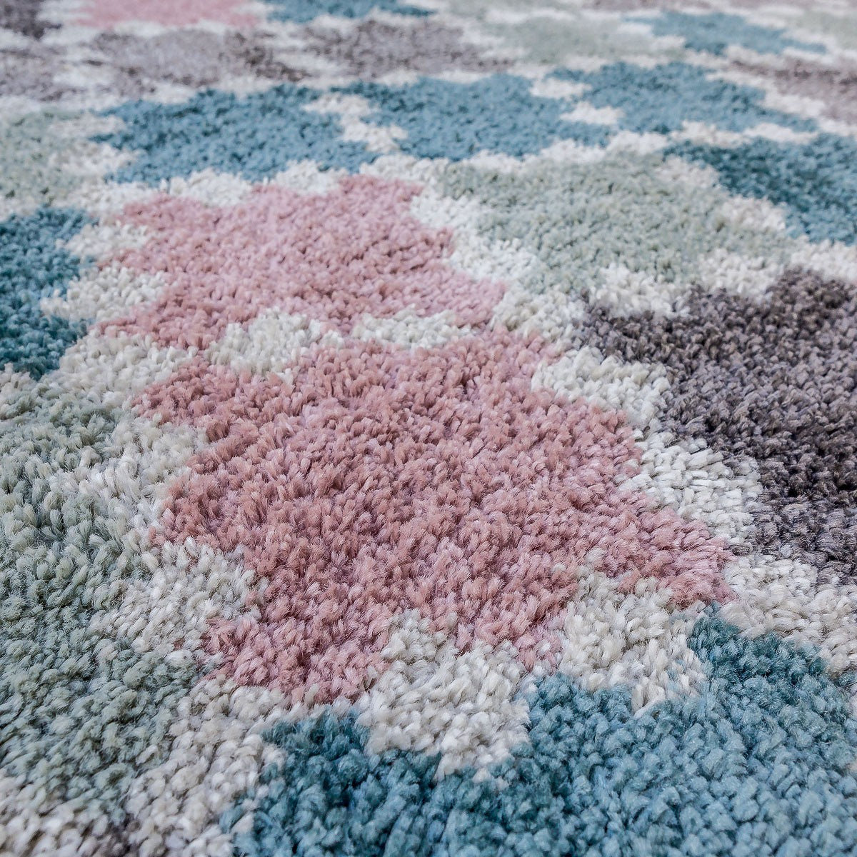 Tapis pastel Mosaik