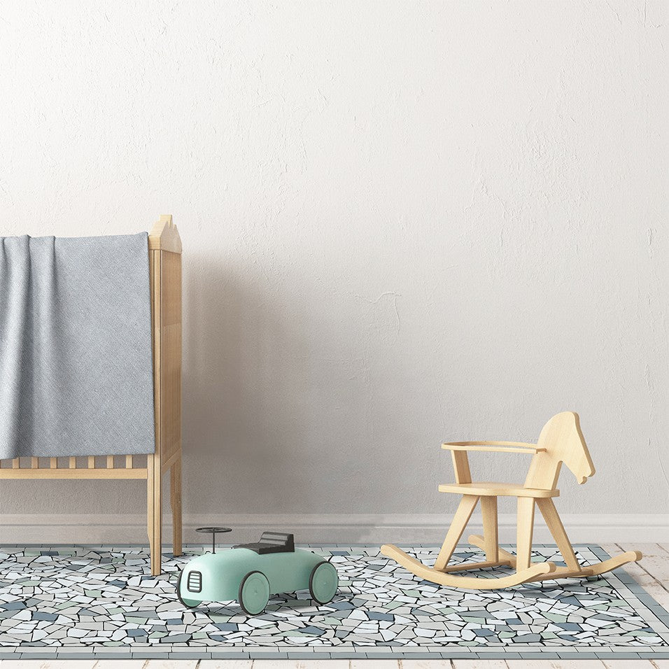 Mosaique Sicilia vinyl rug