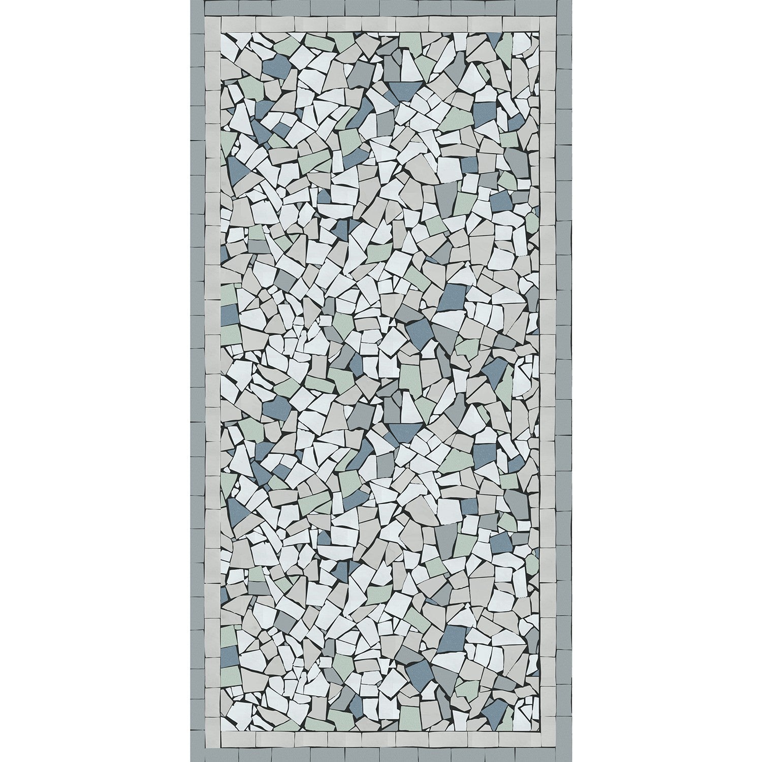 Mosaique Sicilia vinyl rug