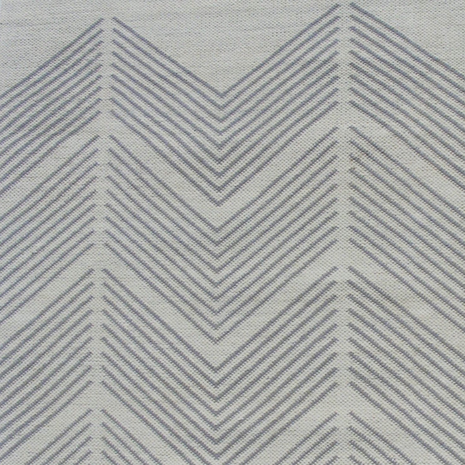 Tapis gris Zig Zag