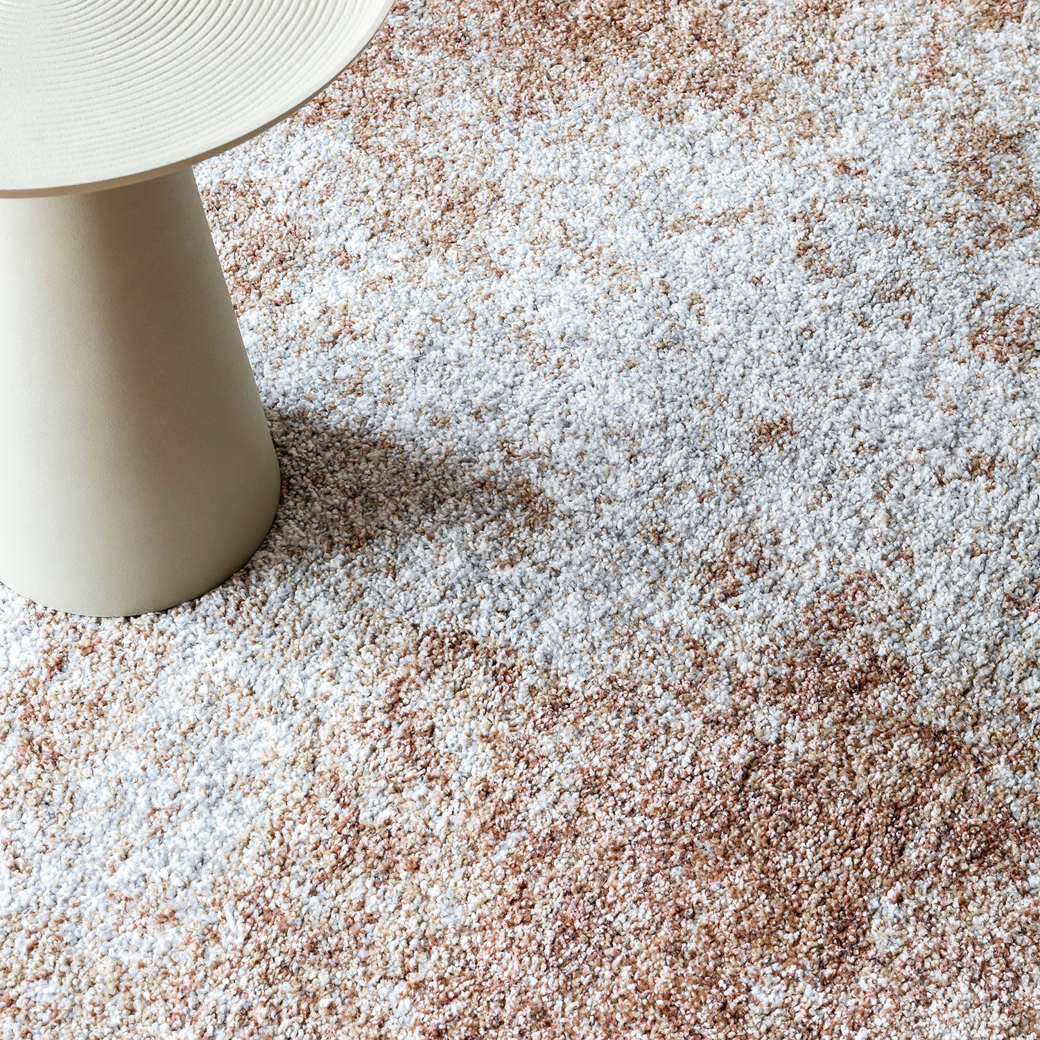 Tapis ocre Ecume